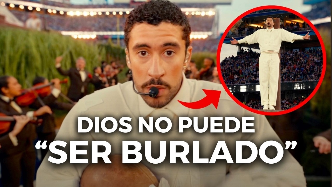Bad Bunny se BURL&Oacute; de Dios en el Super Bowl 2026