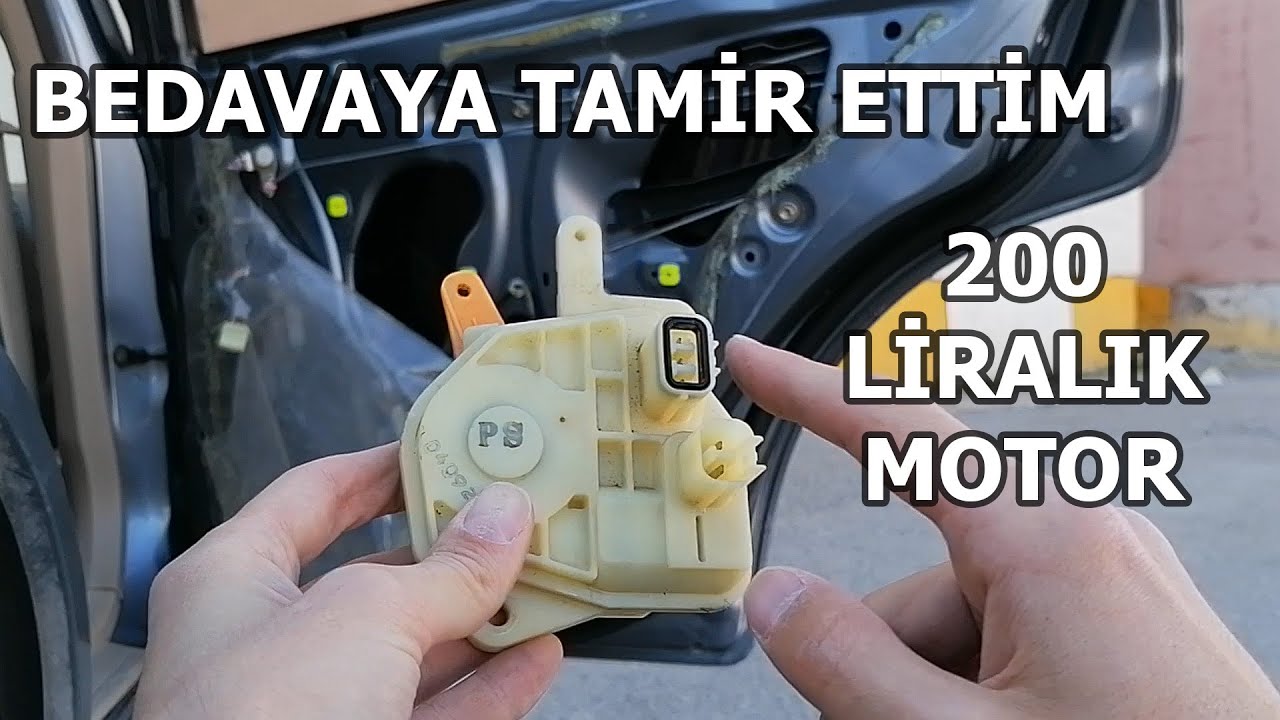 Kapı Kilit Motoru Tamiri Nasıl Yapılır #Honda #Civic #Vtec2 #7thGen