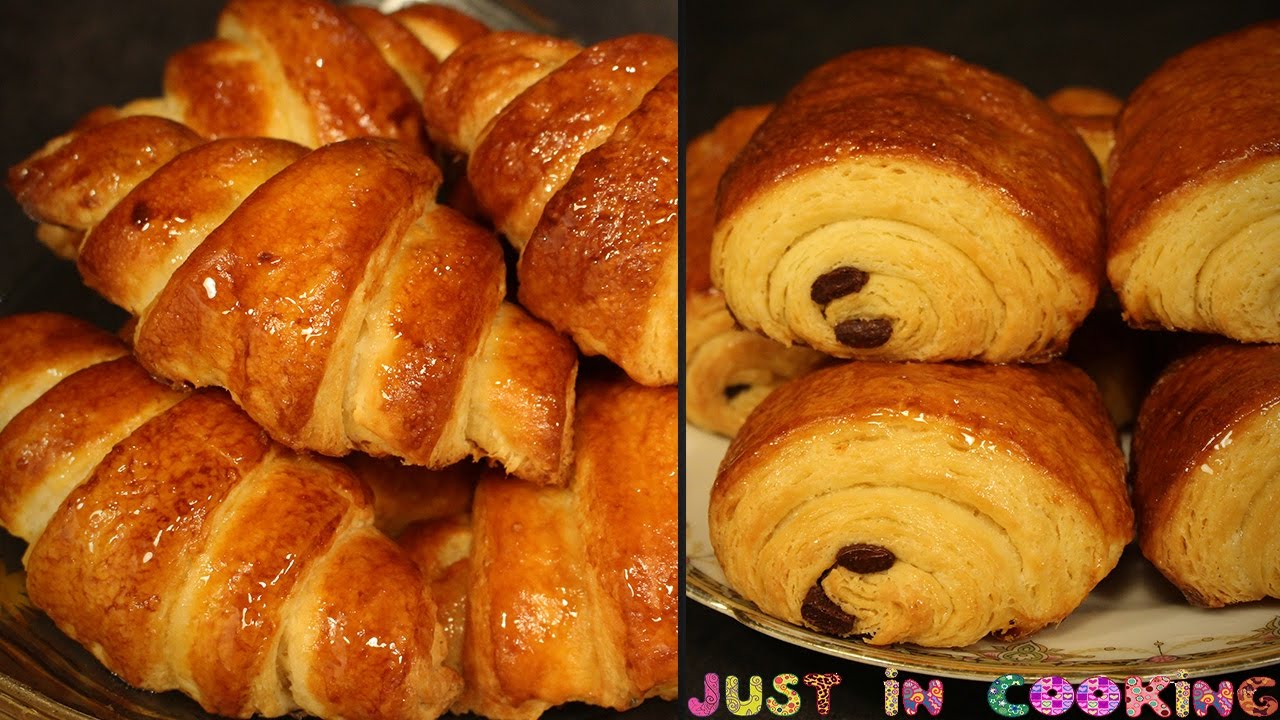 Recette des Croissants et Pains au Chocolat