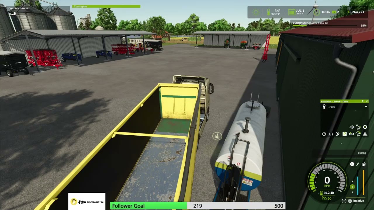 🚜 BUILT A GLASS FACTORY I HARVESTING SPELT I NF Marsch - 119 - 4K 🚜