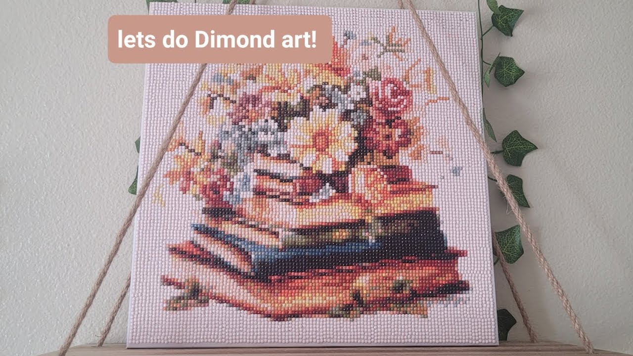Trying fun and relaxing Dimond art! I'm in love with how it turned out! I hope you enjoyed this vid!