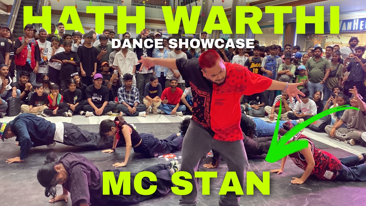 MC STAN - HAATH WARTHI 🥵🤯 CRAZY DANCE PERFORMANCE (ARTIST FEST) #mcstan