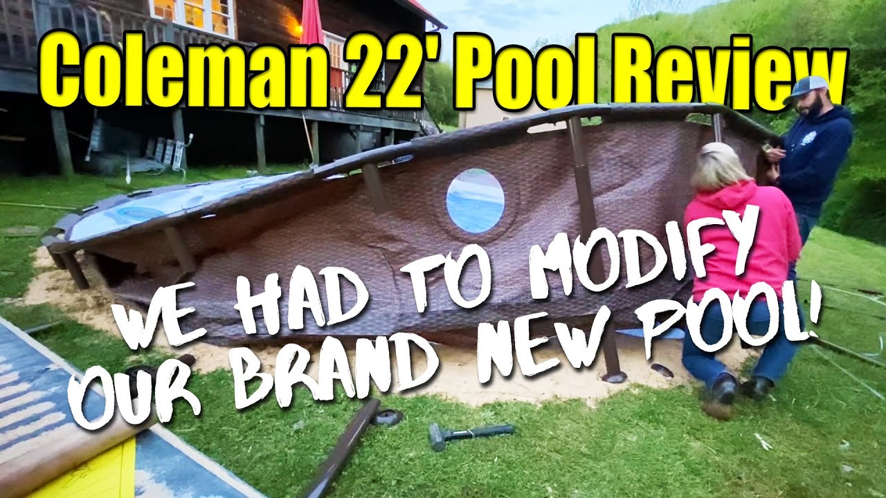Coleman 22' Power Steel Pool Review