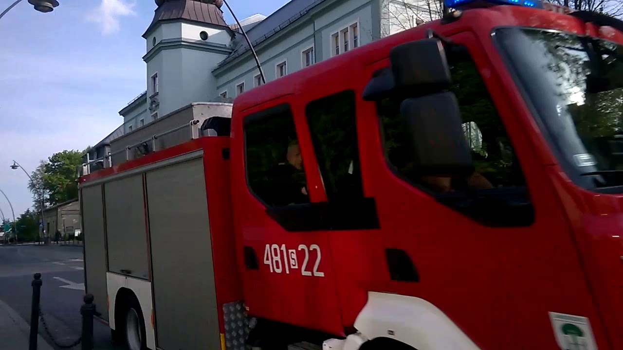 Пожарные спешат на вызов.Польша 2