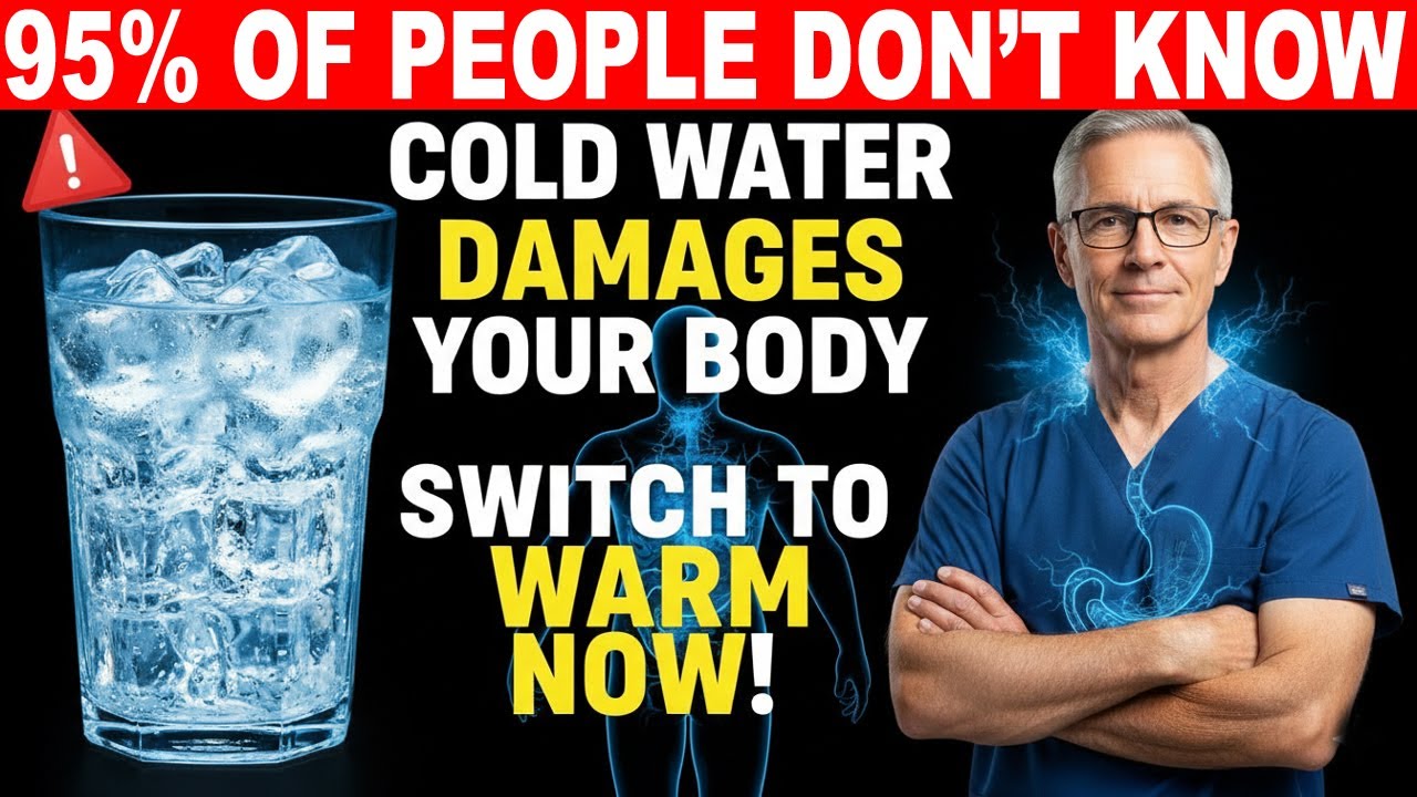Stop Drinking Cold Water | Why Seniors Must Switch To Warm Water Now