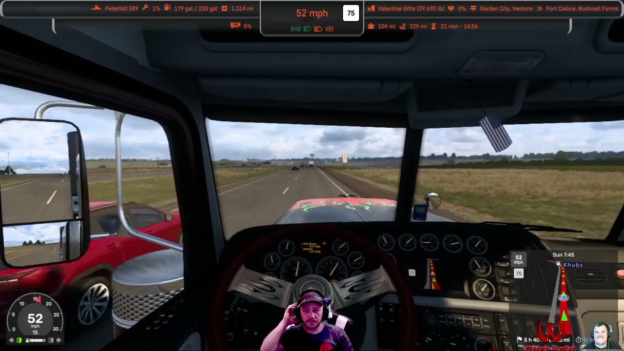 ATS Episode 52 Garden City, KS to Fort Collins, CO with Valentine Gifts