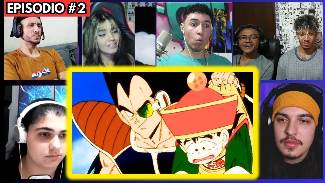 Gohan é sequestrado por Raditz | MULT REACT |  DRAGON BALL Z EP 2