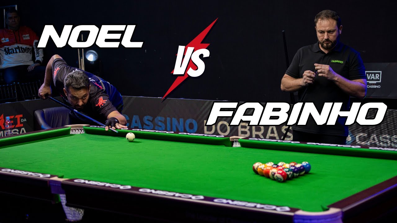 Noel VS Fabinho de Cascavel no Rei da Mesa – Errou já era!  [Jogo Completo] 🎱🔥
