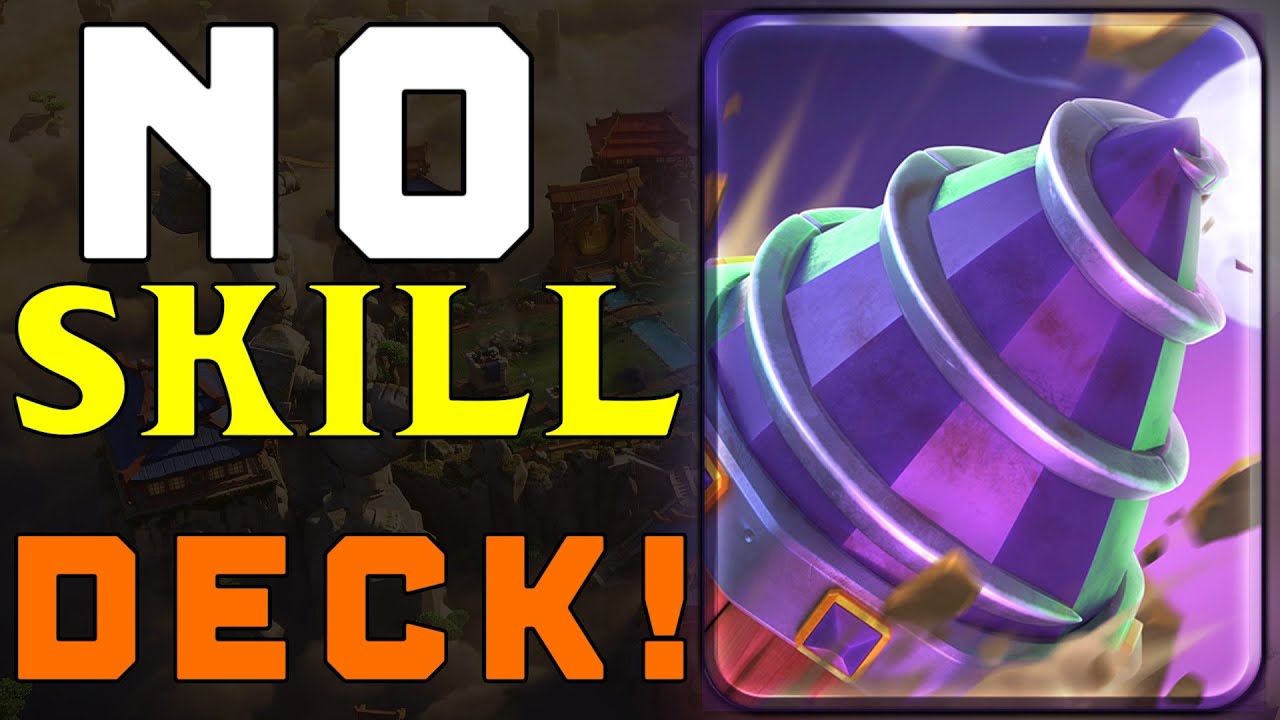 NO SKILL Needed! Evolution Wall Breaker + Buffed Mighty Miner DESTROYS in Clash Royale!