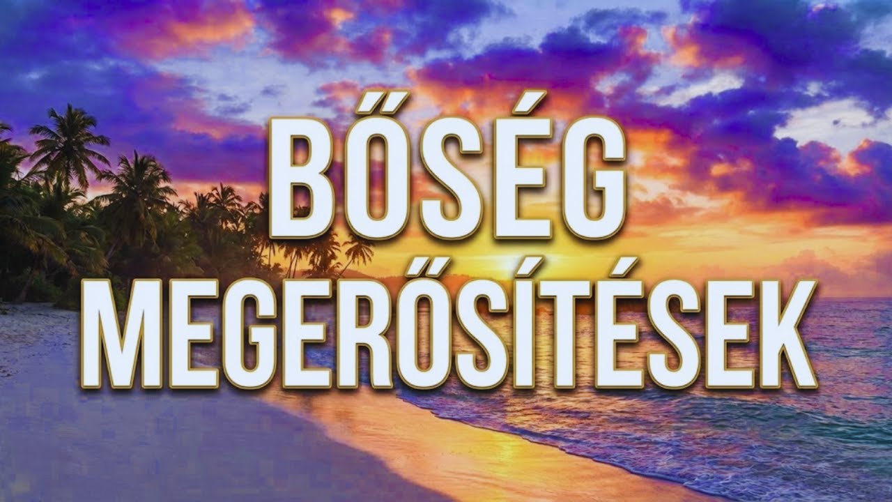 Vonzd be a gazdagságot!  | Pénzbőség megteremtése  | pozitív megerősítések #bőség #teremtés