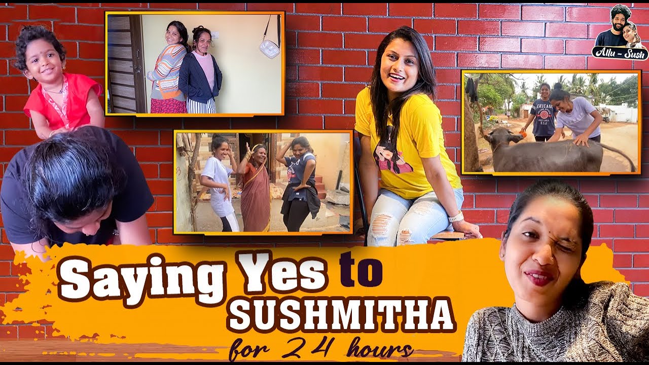 Saying Yes to Sushmitha | ಪಿಂಕಿ ʼಆʼ ಚಾಲೆಂಜ್‌ ಮಾಡೋದೆ ಇಲ್ಲ ಅಂದ್ಳು| Kannada Vlogs| Sushmitha Sheshagiri