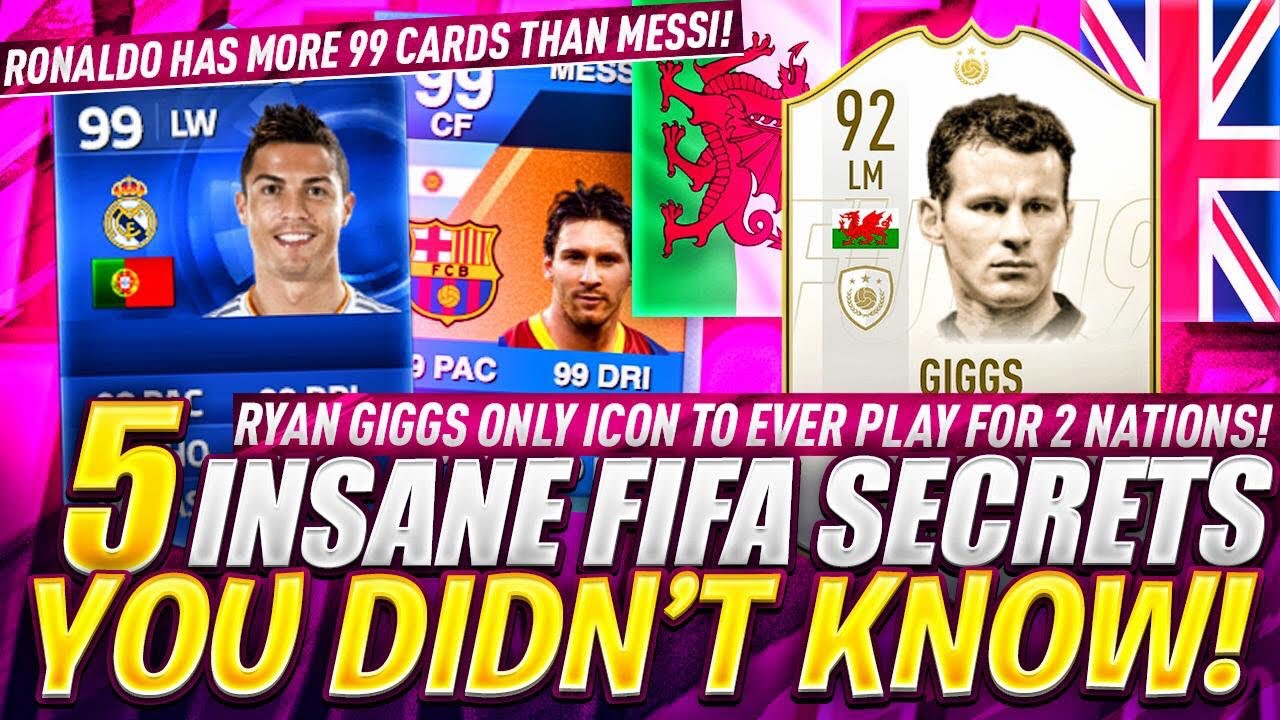 5 INCREDIBLE FIFA SECRETS YOU DIDN'T KNOW!