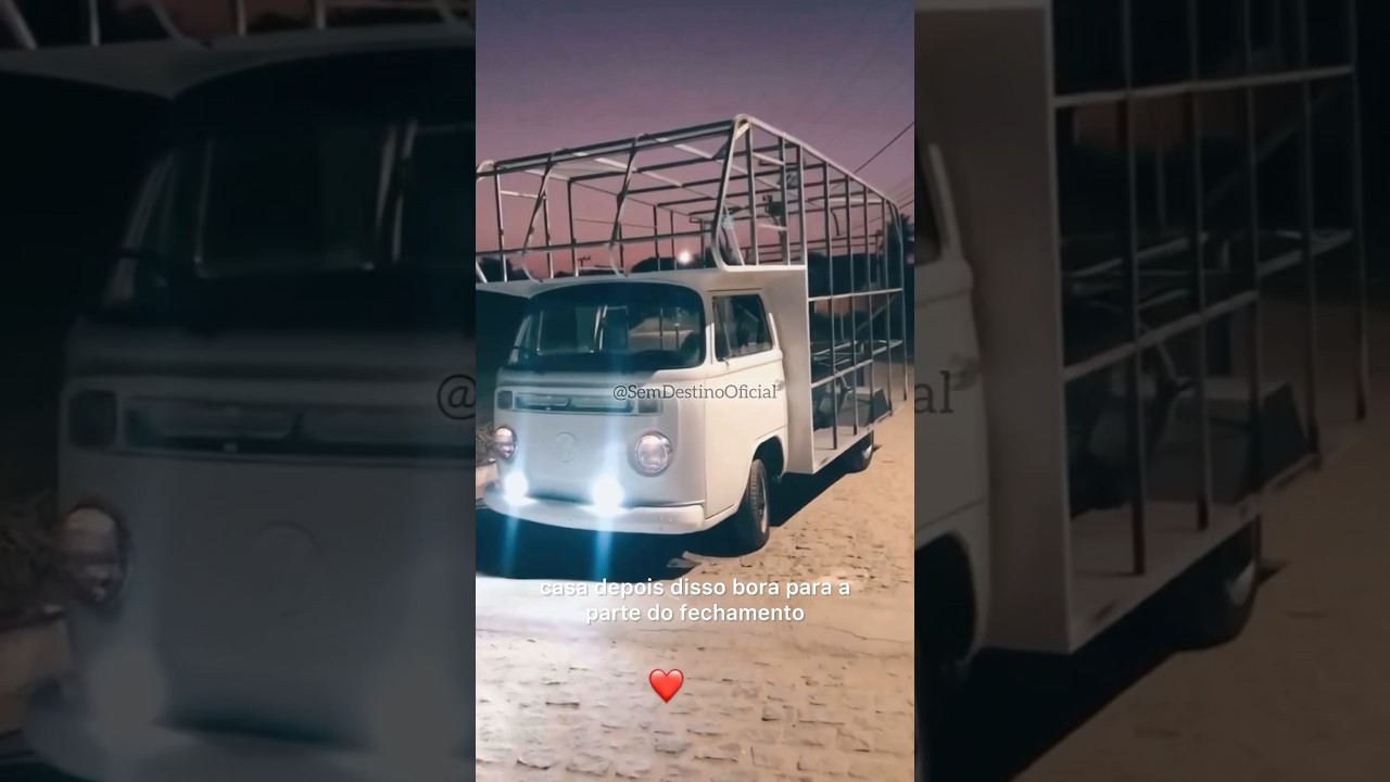 Transformando Kombihome em 1 minuto 😱 #kombihome #motorhome #explorepage #vanlife #kombi #safari