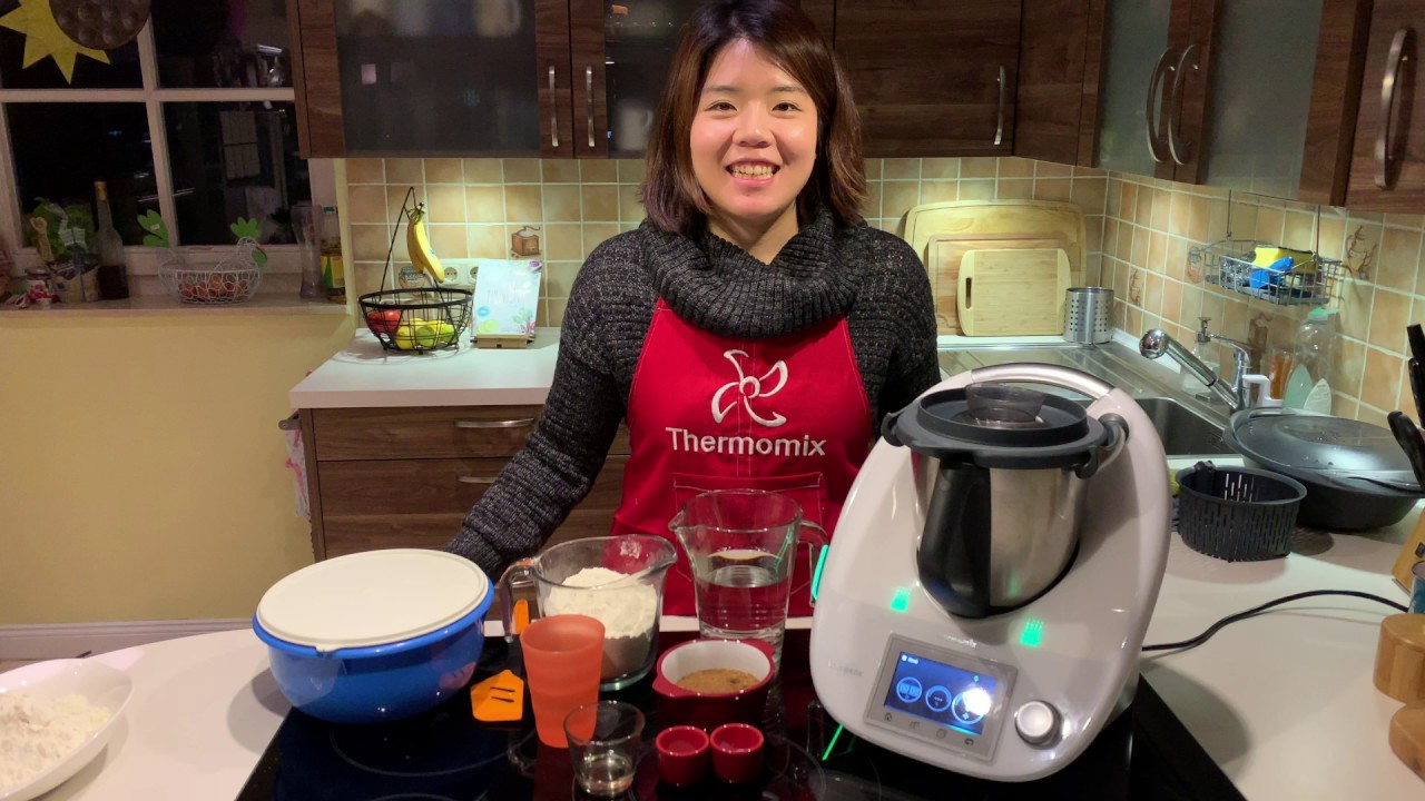 用Thermomix來做黑糖饅頭