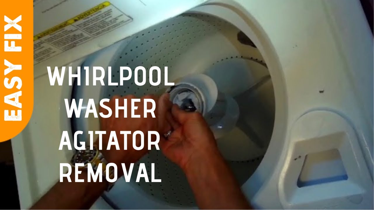 ✨ AGITATOR REMOVAL - WHIRLPOOL WASHER - Easy DIY Fix ✨