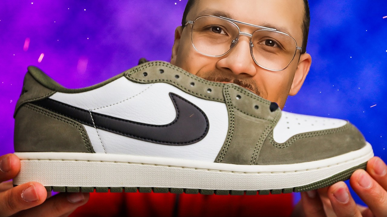 Air Jordan 1 Low OG Средний Оливковый