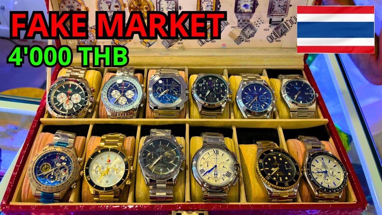 Bangkok Market MBK z Podróbkami Tajlandia! 🇹🇭