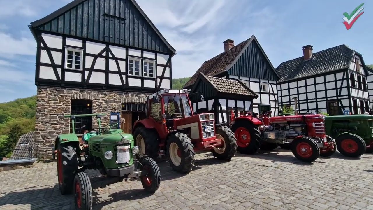 🚜 Oldtimer-Treckertreffen im LWL Freilichtmuseum Hagen am 1. Mai - Historische Traktoren Sound 🌾✨