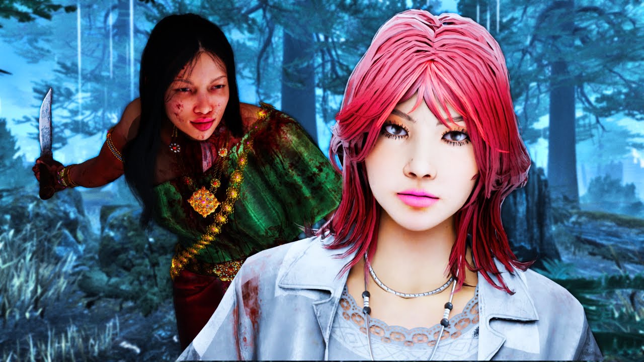 Looping the New Killer Krasue With a Tree - Dead by Daylight