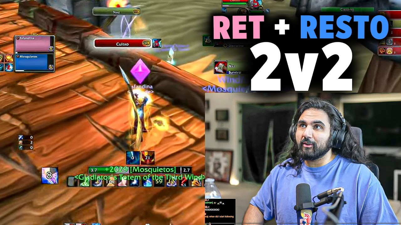 #1 Paladin of Classic WoW - Burning Crusade Arenas and MORE! | Esfand Live 03/4/2026