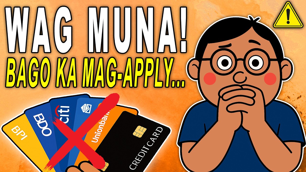 Wag Munang Kumuha ng Credit Card Hangga’t Di Mo Alam To! (Credit card for beginners)