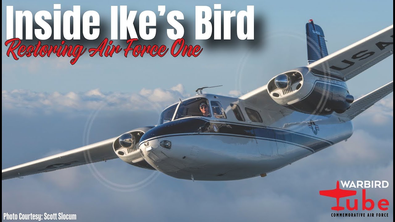 CAF Warbird Tube - Внутри самолета Айка – Реставрация Air Force One