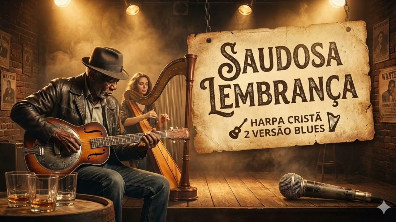 Saudosa Lembrança Harpa Cristã n°2 (Versão Blues) LEGENDADO 