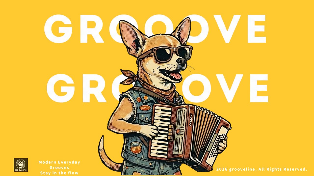 【Playlist】気分が整う 丁度いいグルーブ　GROOVE POP｜Cool & Laid-back｜Study & Work × Chill JAZZ POP