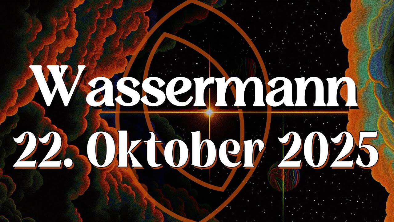 BALD PASSIERT ETWAS ZWISCHEN EUCH! 🔥 WASSERMANN ♒ HEUTE, 22. OKTOBER 2025