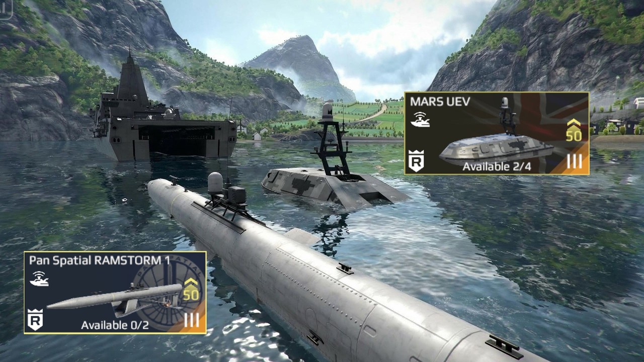 This Overpower Assault Landing Ship.. Carry 6 slots Missile - USS San Antonio - Modern Warships
