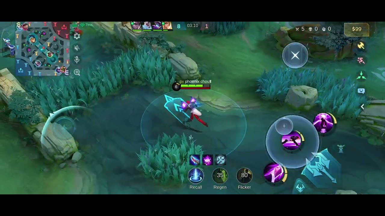 They Surrendered in 6 Minutes... (The Power of Chou)😮#chou #fullvideo #mobilelegends #freestyle 