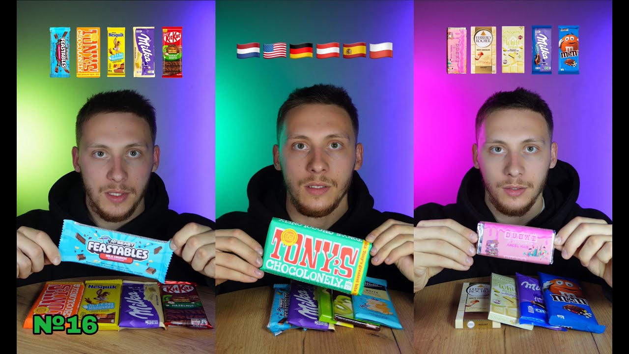 CHOCOLATE MUKBANG(Compilation).№16