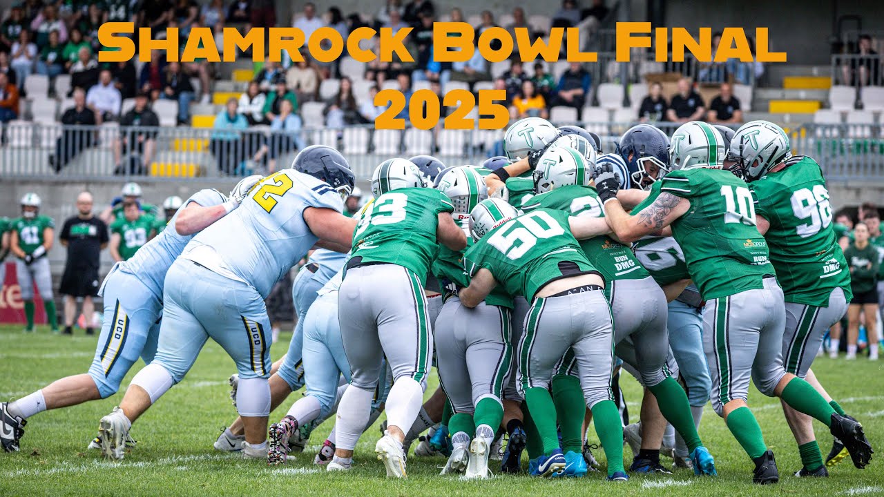 Shamrock Bowl 2025 Final  Belfast Trojans vs University College Dublin American Football Team.