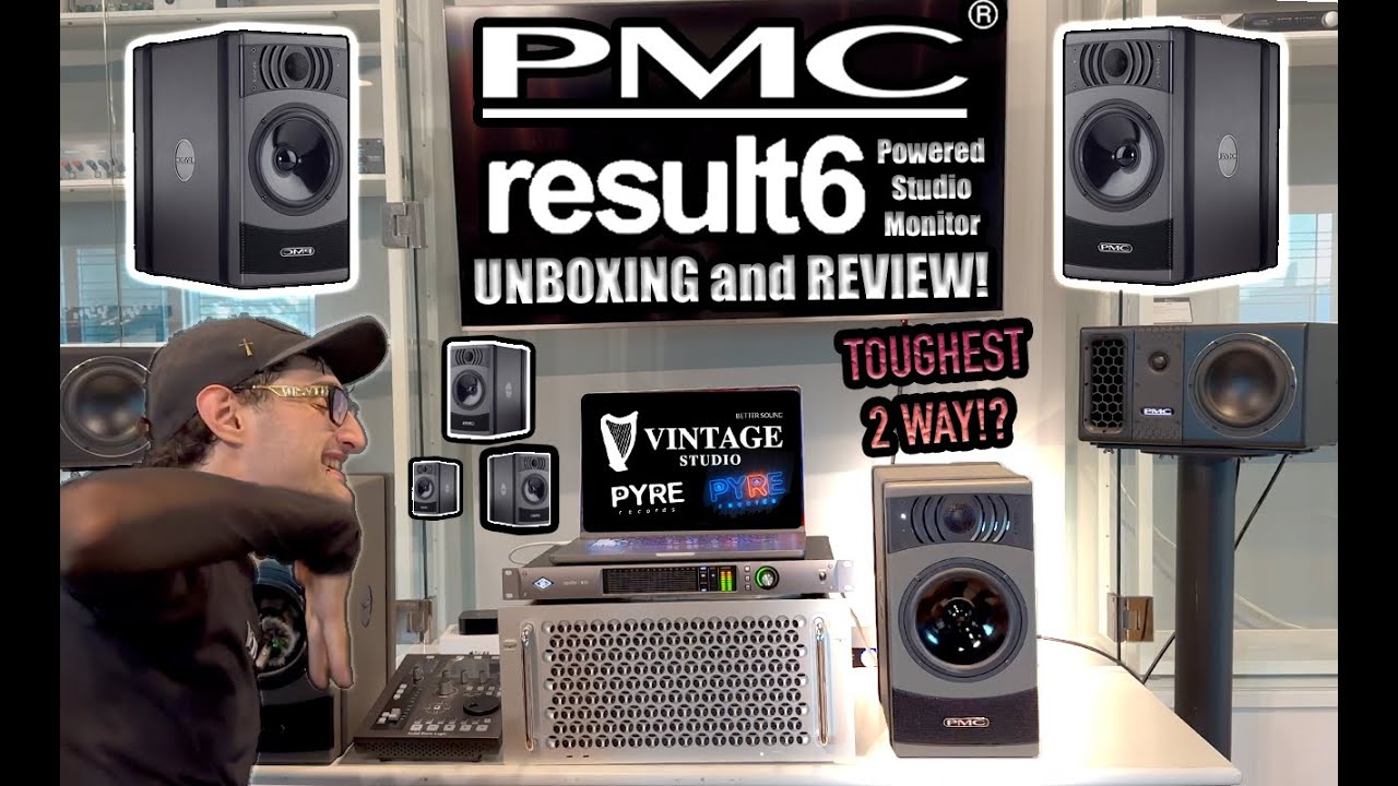 PMC Result6 Studio Monitors | Unboxing and Review at Vintage Studio Thailand | TOUGHEST 2Way Monitor