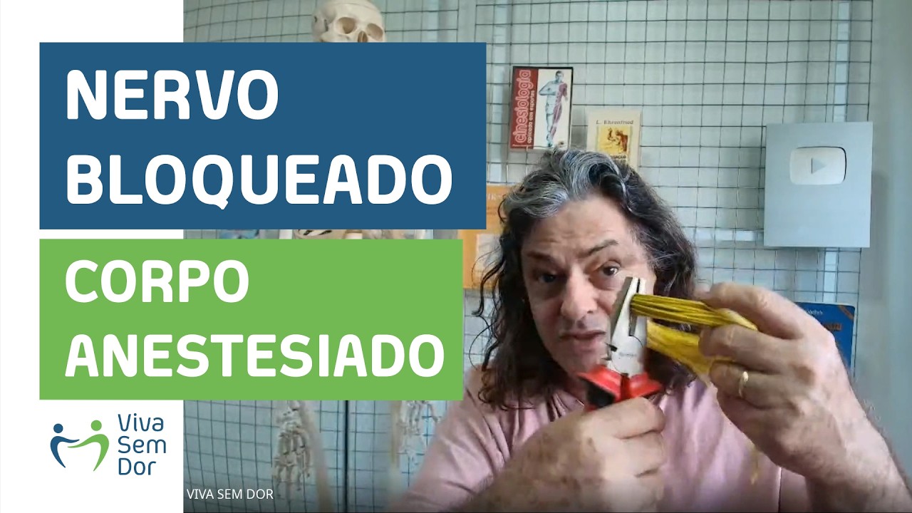 Como recuperar os nervos bloqueados e anestesiados afastando as vértebras  🧠🔌