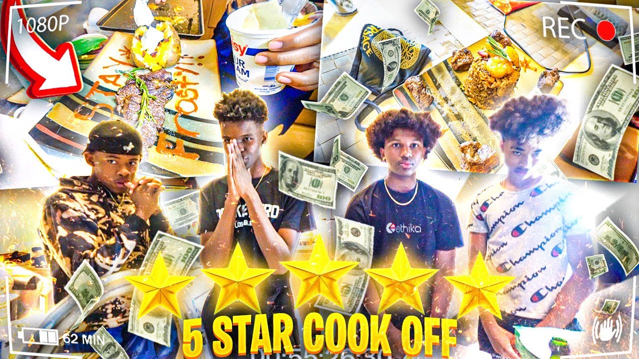COOK OFF COMPETITION WITH MY BROTHER! *WINNER GETS 10K DOLLARS* 5 STAR GOURMET FOOD!!!