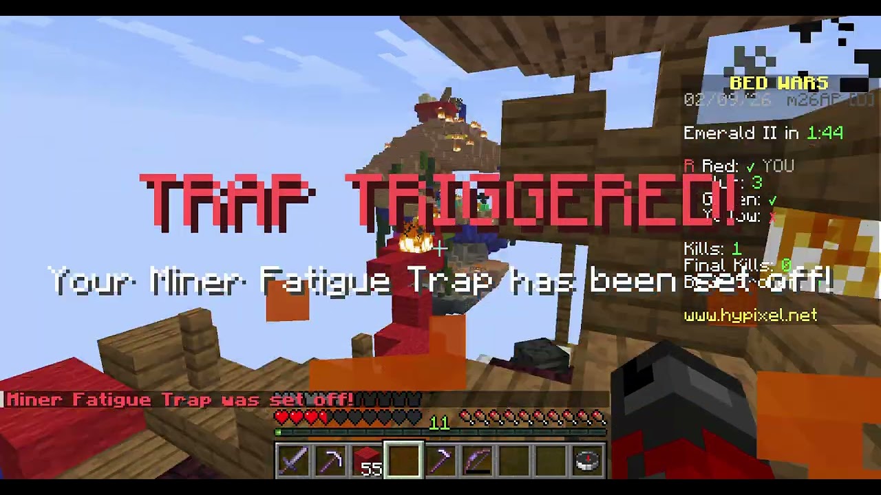 i play bed wars ??
