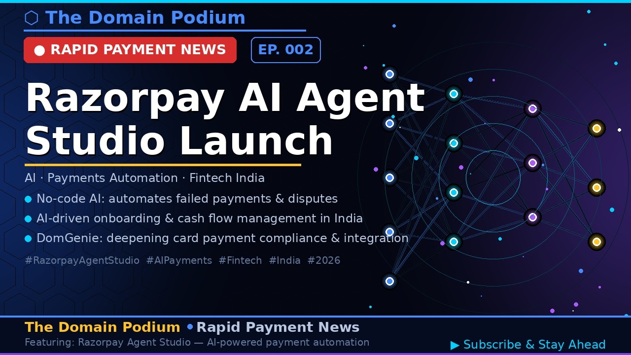 Запуск Razorpay AI Agent Studio | Как ИИ меняет платежи