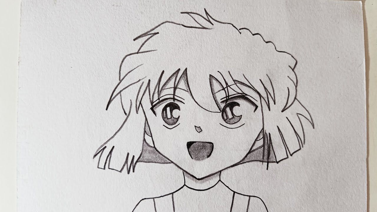 رسم هيبارا من انمي المحقق كونان / رسم انمي