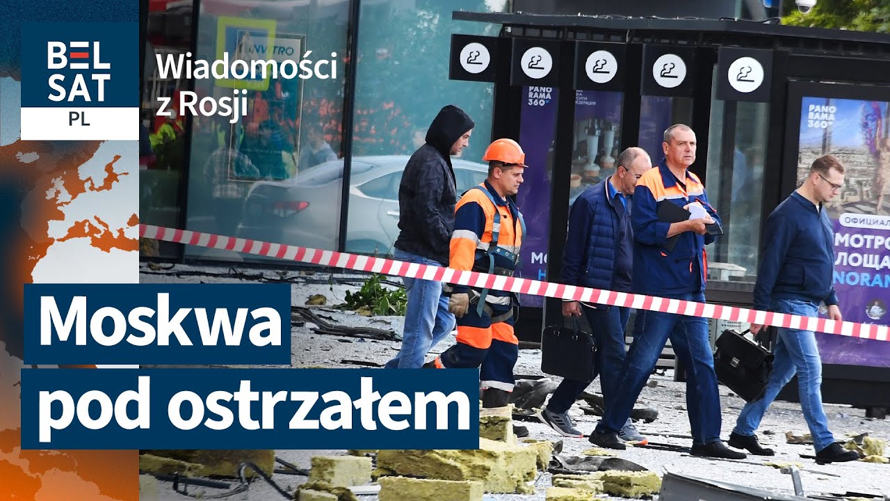 Nieustanne ataki dronów w stolicy Rosji