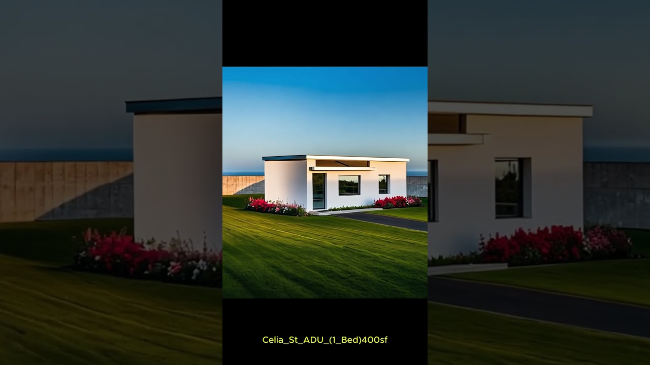 &ldquo;Tiny Home 1 Bedroom 1 Bath(400sf)Floor Plan/Detached ADU/Small 🏠🏠#accessorydwellingunit#tinyhouse