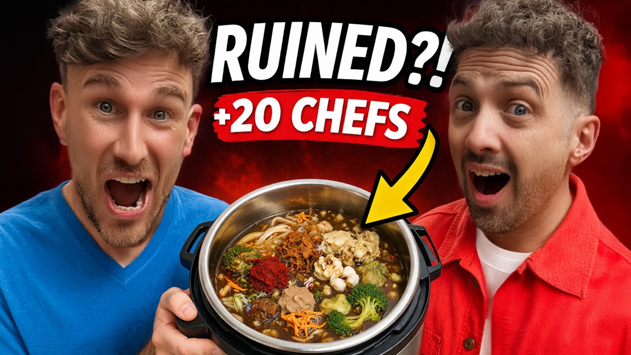 Exactly HOW MANY London Cooks Spoil the Broth? An Epic Chef Experiment! | Sorted Food