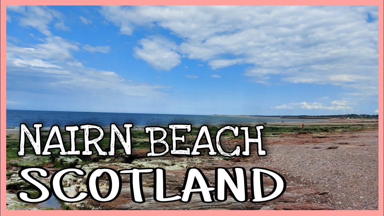 A Windy Afternoon Walk || NAIRN BEACH || SCOTLAND
