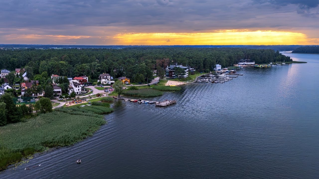 Augustów, plaże na Borkach