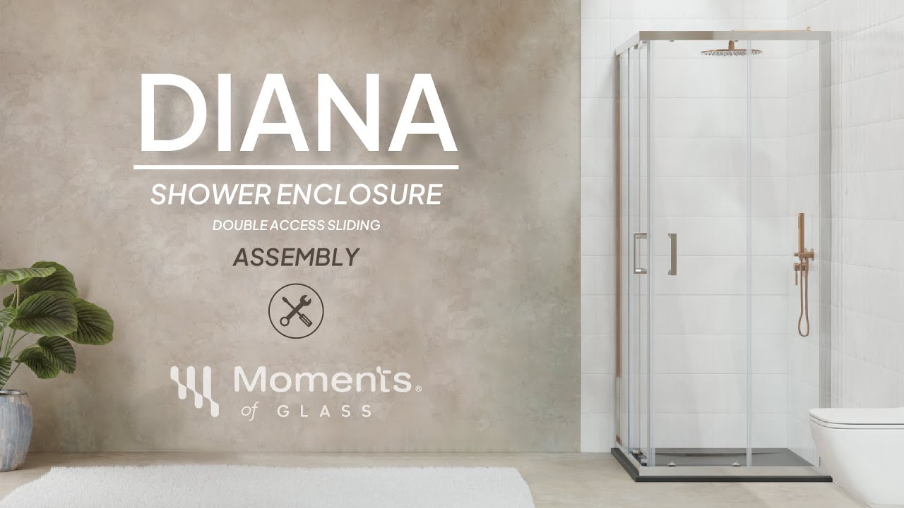 🔧 Diana Shower Enclosure Installation – Step-by-Step Visual Guide