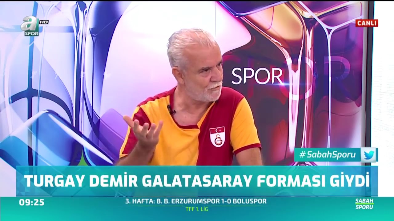 Turgay Demir Galatasaray Forması Giydi