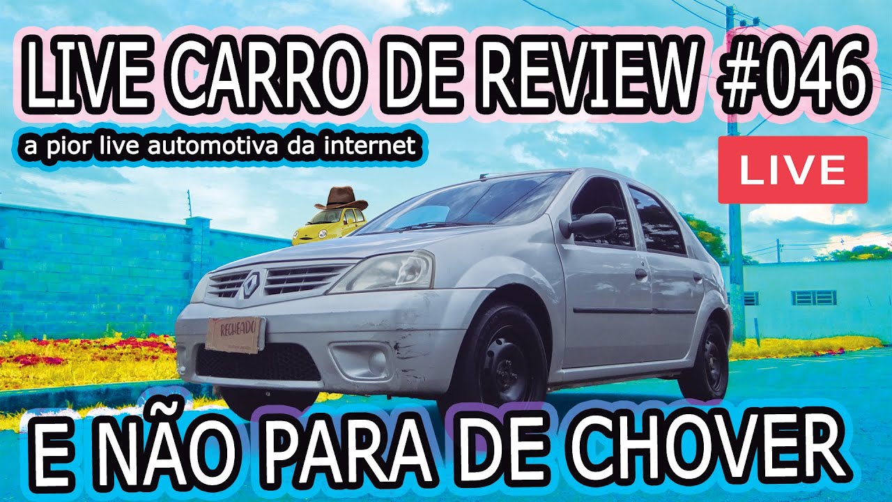 LIVE CDR #046 - E NÃO PARA DE CHOVER