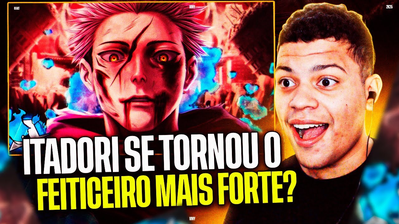 ERA DISSO QUE EU PRECISAVA! | ♪ Itadori Yuji (Jujutsu Kaisen) | EU SOU VOCÊ | AniRap [REACT]