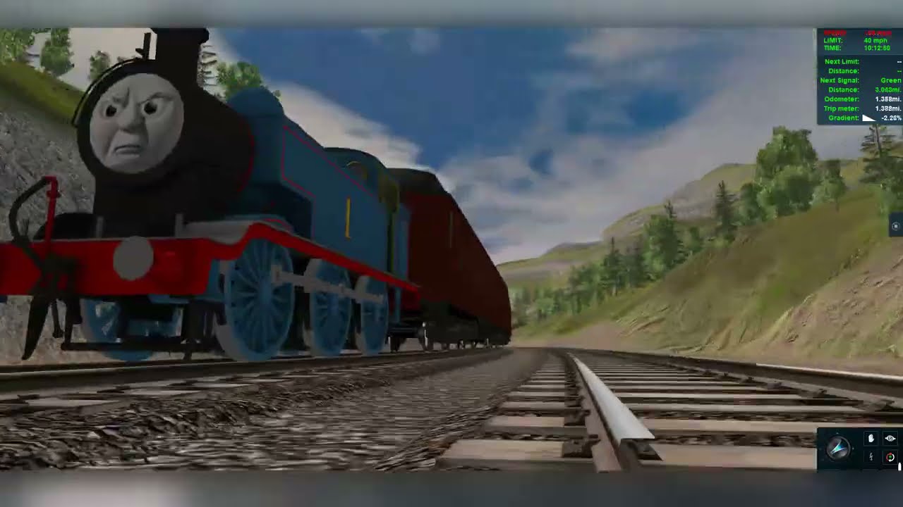ANGRY THOMAS AND EDWARD! - RUNAWAY GWR TRAIN! - SIMULATOR TRAINZ - TRAINZ A NEW ERA