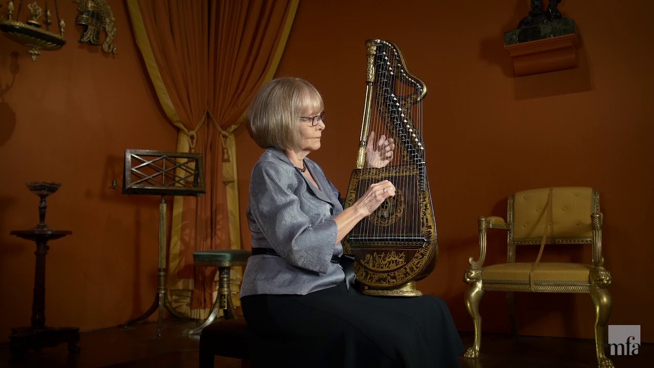 Dital harp, designed by Edward Light, London, about 1820